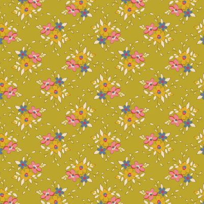 Tilda fabric: Creating Memories Spring Frida Lime