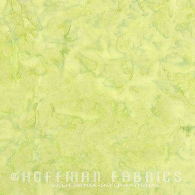 Hoffman Watercolour Batik Fabric: Watercress (per 1/4 metre)