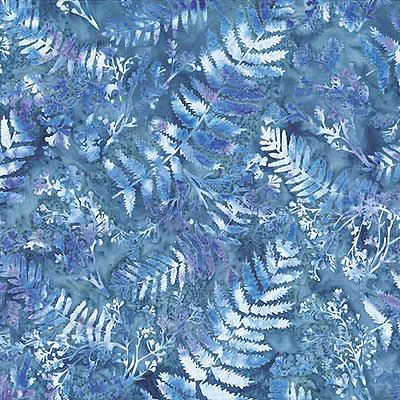 Bali Handpaints Batik Fabric: Fern Brooke