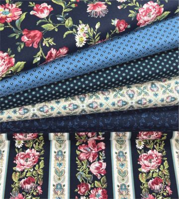 Midnight Meadow Fat Quarter Bundle