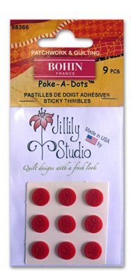 Bohin Poke A Dot  8 Reusable Sticky Thimbles