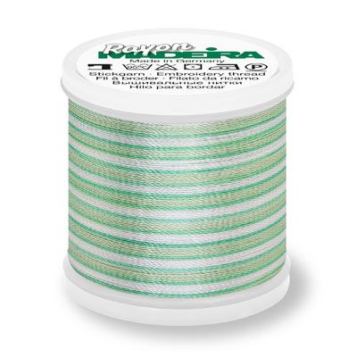 Madeira Rayon 40 Embroidery Thread 2020 Ombre Green