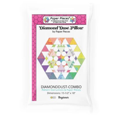 Paper Pieces Diamond Dust Pillow Pattern and Piece Pack