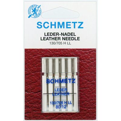 Schmetz Leather Sewing Machine Needles Size 80/12