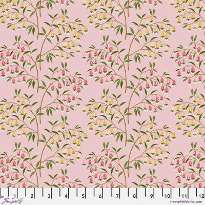 Sanderson Water Garden Fabric: Chinese Lantern