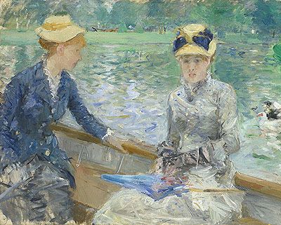 French Impressionists The National Gallery fabric: Summer's Day Panel