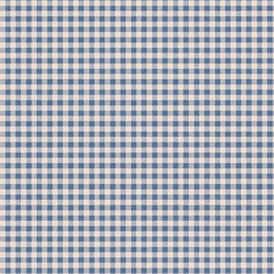 Tilda fabric: Creating Memories Summer Gingham Blue