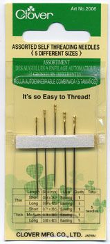 Clover Assorted Self Threading Needles