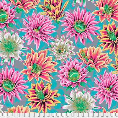 Kaffe Fassett Collective: Cactus Flower Tawny (per 1/4 metre)