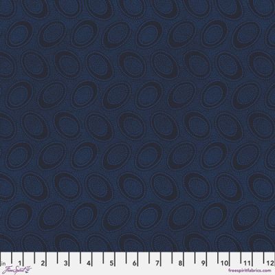 Kaffe Fassett Fabric Aboriginal Dots Midnight