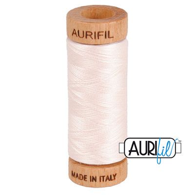 Aurifil 80 Cotton Thread 2405 Oyster 274m