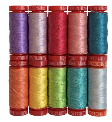 Aurifil Thread Pack Wellness Collection by Sarah Ashford