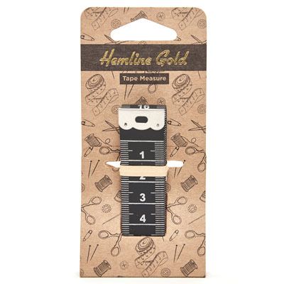 Hemline Gold Tape Measure  Metric/Imperial