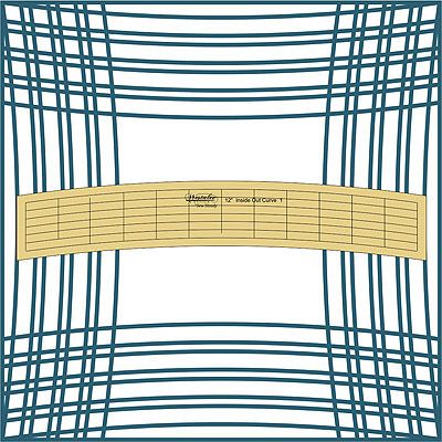 Westalee Inside Out Curve Template  12' Long by 1/2' Deep  Low Shank