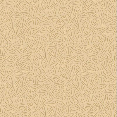 Apple Cider Fabric: Fan Natural (per 1/4 metre)