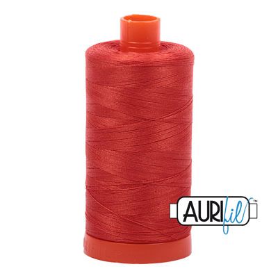 Aurifil 50/2 Red Orange Thread 2245