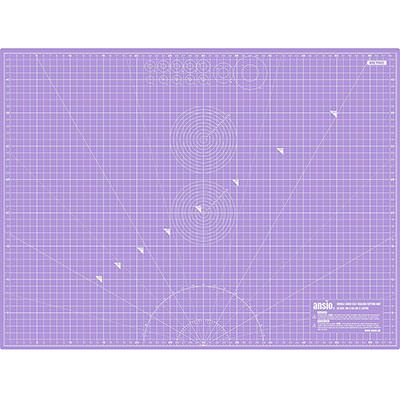 A2 Double Sided Rotary Cutting Mat Pink/Lavender