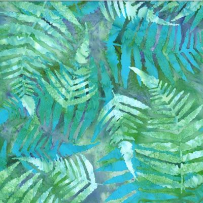 Bali Batik Handpaints Fabric: Peridot (per 1/4 metre)