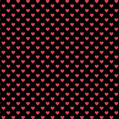 Hearts fabric: Hearts Romance (per 1/4 metre)