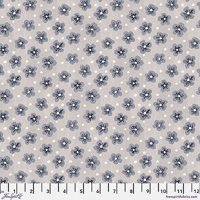 Fresh Picked fabric: Dolly Sketch Grey (per 1/4 metre)