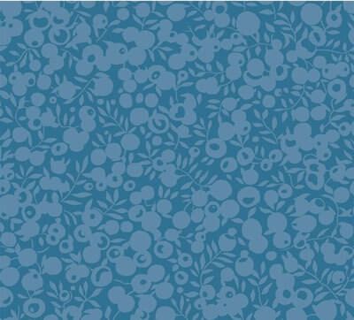 Liberty Wiltshire Shadow Fabric: Azure (per 1/4 metre)