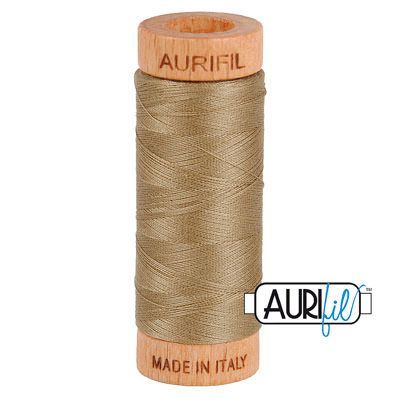 Aurifil 80 Cotton Thread 2370 Sandstone 274m