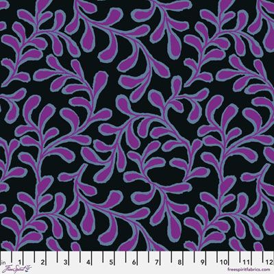 Kaffe Fassett Fabric Twig Black (per 1/4 metre)