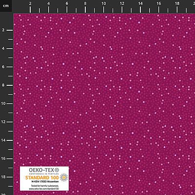 Quilters Coordinates fabric: Solaire Specks Berry (per 1/4 metre)