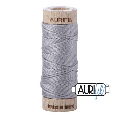 Aurifil Floss Cotton Thread 2605 Light Grey