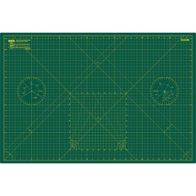 A1 Double Sided Rotary Cutting Mat Green/Green