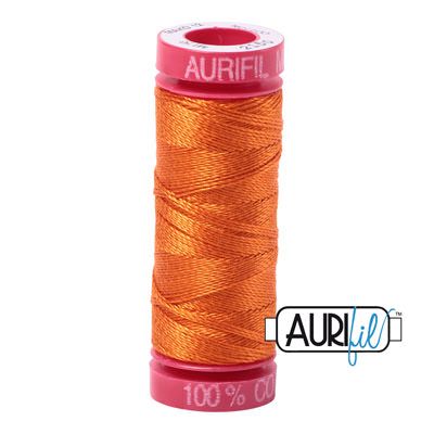 Aurifil 12 Cotton Thread 2150 Pumpkin