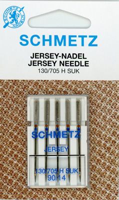 Schmetz Jersey/Ball Point Sewing Machine Needles Size 90/14