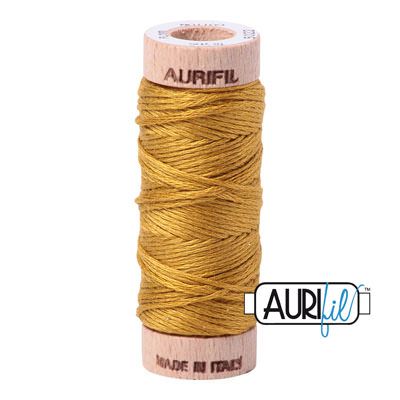 Aurifil Floss Cotton Thread 5022 Mustard