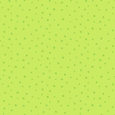 Believe fabric: Pastel Stars Green (per 1/4 metre)