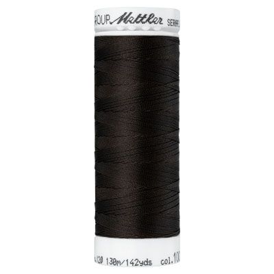 Mettler Seraflex Thread 130m 1002 Very Dark Brown