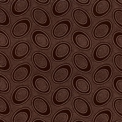 Kaffe Fassett Fabric Aboriginal Dots Chocolate (per 1/4 metre)