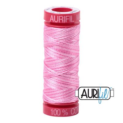 Aurifil 12 Cotton Thread 3660 Bubblegum