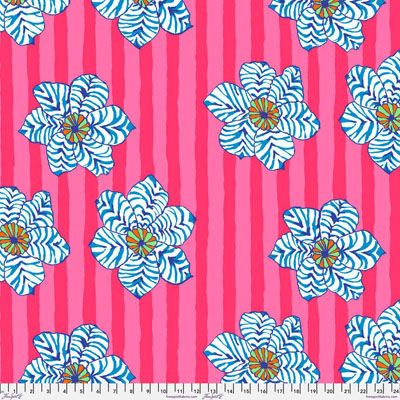 Brandon Mably Fabric Zebra Lily Pink (per 1/4 metre)