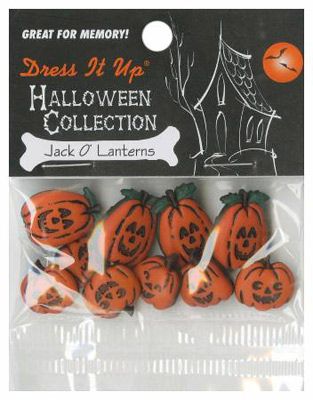 Halloween Pumpkin Buttons