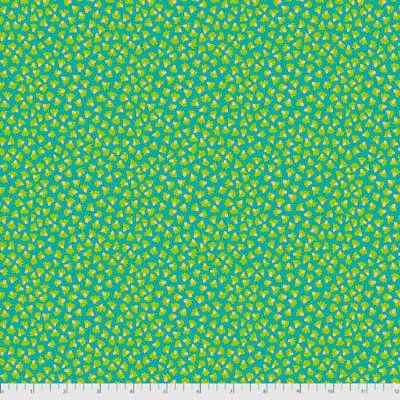 MagiCountry Fabric: Bells Turquoise (per 1/4 metre)