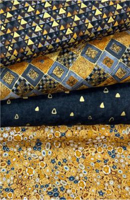 Gustav Klimt fabric: Jasper Fat Quarter Bundle