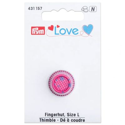 Prym Love Thimble Large, Pink, 18mm