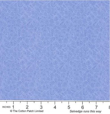 Whimsy Fabric: Just Swell, Blue