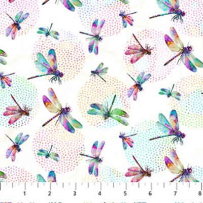 Dragonfly Dance fabrics: Dragonflies