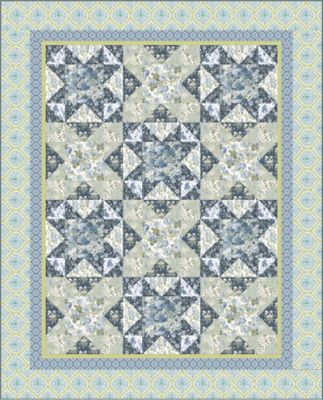 Bordered Liberty Cross Quilt Kit