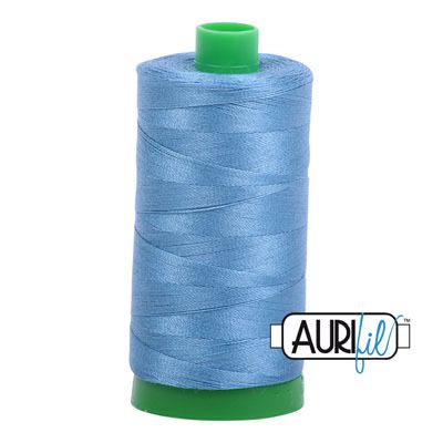 Aurifil 40 Cotton Thread 4140 Wedgewood