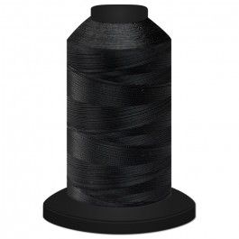 Glide 60 Filament Polyester Thread 5000m Cone #11001 Black