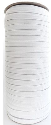 Prym Elastic Tape: 6.5mm x 125m white