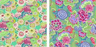 Kaffe Fassett Succulent Hexagons Quilt Kit