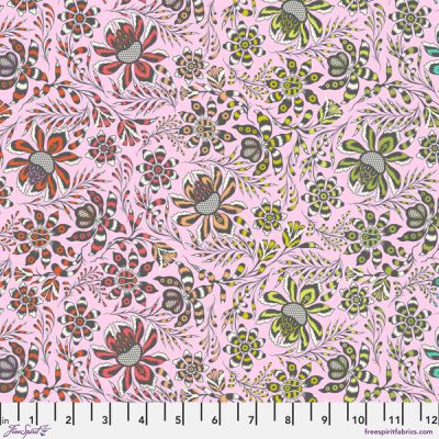 Tula Pink Roar! fabric: Wild Vine Blush